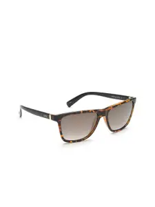 IDEE Men Grey Lens & Black Square Sunglasses with UV Protected Lens