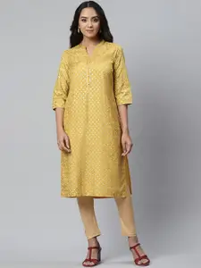 AURELIA Women Ethnic Motifs Printed Kurta