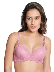 Susie Rose Abstract Bra Underwired Lightly Padded