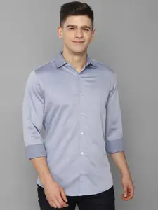 Allen Solly Men Blue Slim Fit Casual Shirt