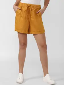 Van Heusen Woman Women Yellow Shorts