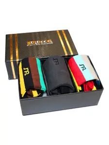 Man Arden The Cheer Chaste Designer Edition Men Multicoloured Ankle Socks Gift Box