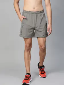 Dpassion Men Grey Running Sports Shorts