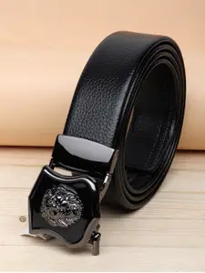 ZORO Men Black Solid PU Belt