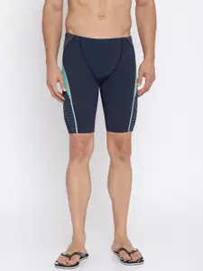 Speedo Men Navy Printed Swim Shorts 810378B370
