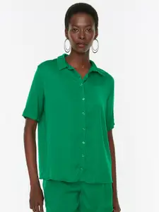 Trendyol Women Green Casual Shirt