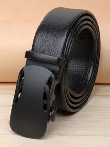ZORO Men Textured Slider Buckle Belt