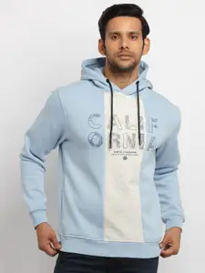Status Quo Men Blue Printed Sweatshirt