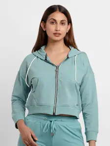 Status Quo Women Green Sweatshirt