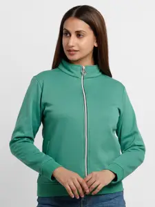 Status Quo Women Blue Sweatshirt