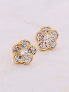 Voylla Women Gold-Plated  Contemporary Studs Earrings