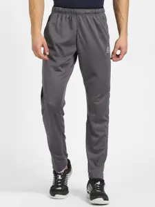 Reebok Men Grey Solid Track Pants