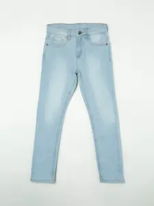 Fame Forever by Lifestyle Boys Blue Jean Low Distress Light Fade Jeans