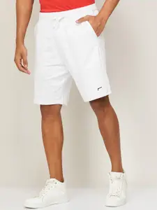 Fame Forever by Lifestyle Men White Cotton Shorts