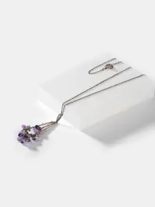 SHAYA Silver-Toned Sterling Silver Necklace