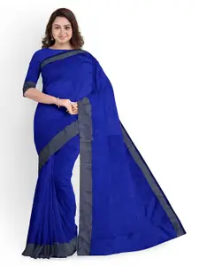 Florence Blue & Grey Silk Cotton  Sungudi Saree