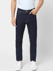 Jack & Jones Men Blue Ben Skinny Fit Mid-Rise Stretchable Jeans