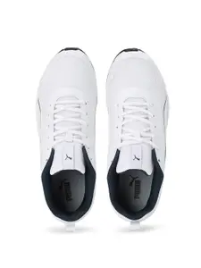 Puma Men White Hurdler Running Sports Shoes