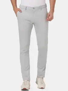 Blackberrys TechPro Men Grey Casual Trouser
