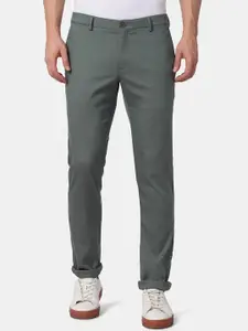 Blackberrys TechPro Men Green Casual Trouser