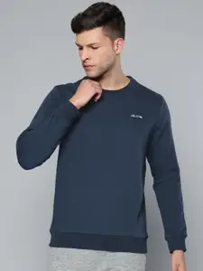 Alcis Men Solid Cotton Sweatshirt