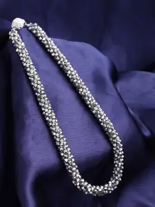 SOHI Silver-Plated Necklace