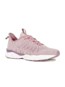 Power Power Women Pink Textile Running Non-Marking Shoes