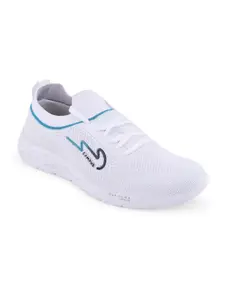 Campus Women White Mesh Running Non-Marking Shoes