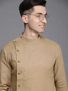 Manyavar Men Brown Kurta