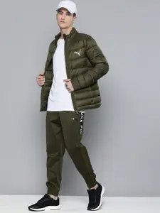 Puma Men Solid Water Resistant Padded Jacket