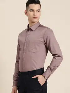 INVICTUS Men Pure Cotton Slim Fit Formal Shirt