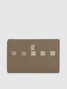 Baggit Women Green Solid Two Fold Wallet