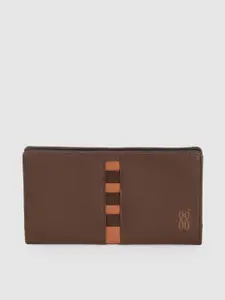 Baggit Women Brown Solid Two Fold Wallet
