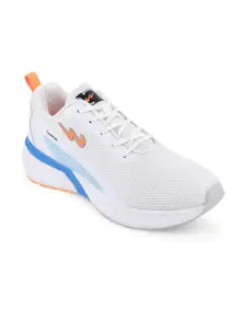 Campus Men White Mesh Running Non-Marking Shoes