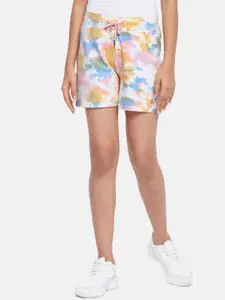 Coolsters by Pantaloons Girls White Printed Cotton Sports Shorts