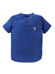 TONYBOY Boys Blue Premium Casual Shirt