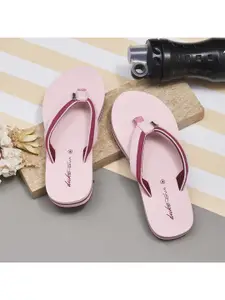 Duke Women Pink Thong Flip-Flops