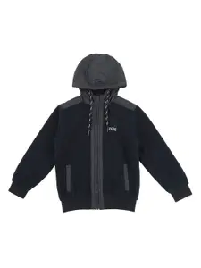 Pepe Jeans Boys Navy Blue Bomber Jacket