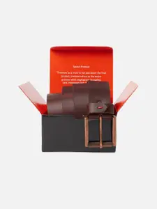 SPYKAR Men Coffee Brown Leather Belt