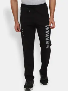 V-Mart V-Mart Men Black Solid Track Pants