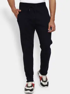 V-Mart V-Mart Men Navy Blue Solid Terry Track Pants