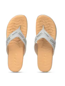 Liberty Women Grey Thong Flip-Flops
