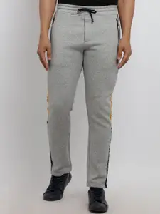 Status Quo Men Grey Solid Track Pants