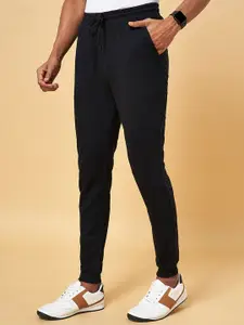 Ajile by Pantaloons Men Black Solid Slim-fit Joggers