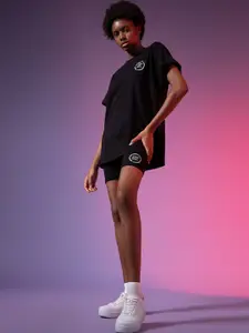 DeFacto Women Black Shorts