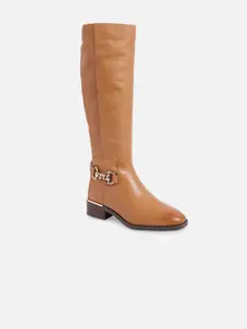 ALDO Women Brown Solid Boots
