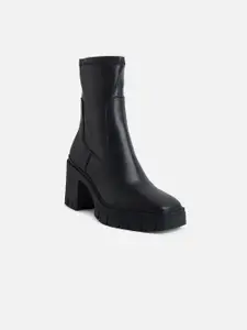 ALDO Women Black Solid Regular Boots