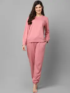 Kanvin Women Pink Night suit
