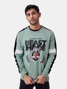 The Souled Store Men Looney Tunes Beast Mode Printed Sweatshirt
