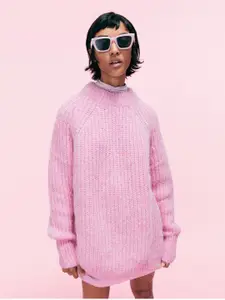 H&M Women Wool-blend rib-knit jumper